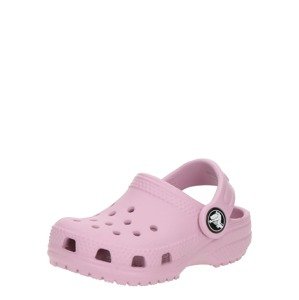 Crocs Otvorená obuv 'Classic'  ružová / čierna / šedobiela