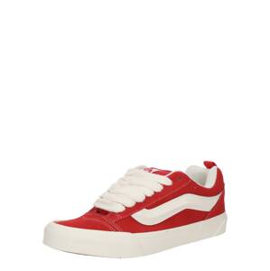 VANS Nízke tenisky 'KNU SKOOL'  červená / biela