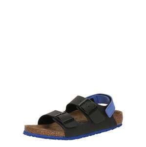 BIRKENSTOCK Otvorená obuv 'Milano'  kráľovská modrá / čierna