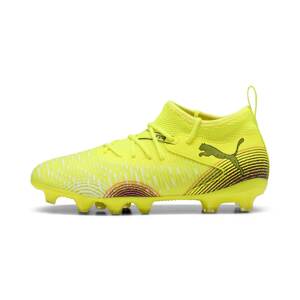 PUMA Športová obuv 'Future 8 Match'  žltá / karmínovo červená / čierna