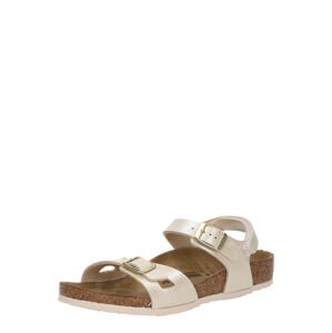 BIRKENSTOCK Otvorená obuv 'Rio'  perlovo biela