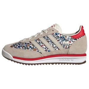ADIDAS ORIGINALS Tenisky 'SL 72 Rs X Liberty London'  béžová / zelená / červená / biela
