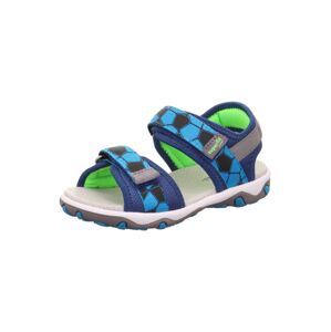 SUPERFIT Otvorená obuv 'MIKE 3.0'  námornícka modrá / azúrová / sivá / čierna