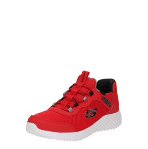 SKECHERS Tenisky 'BOUNDER - BRISK-BURST'  červená / čierna
