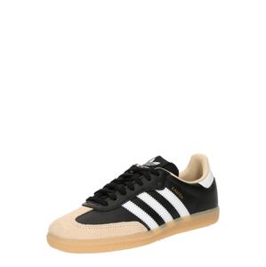 ADIDAS ORIGINALS Tenisky 'SAMBA OG'  svetlobéžová / zlatá / čierna / biela