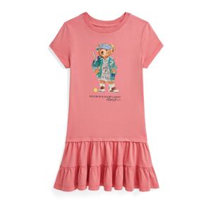 Polo Ralph Lauren Šaty  modrozelená / svetlomodrá / svetlohnedá / pitaya