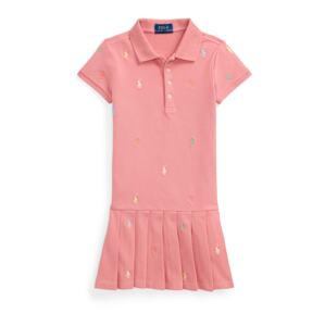 Polo Ralph Lauren Šaty  svetlomodrá / svetložltá / ružová / biela