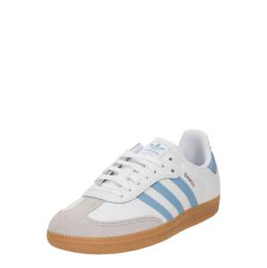 ADIDAS ORIGINALS Tenisky 'SAMBA'  svetlomodrá / svetlosivá / biela