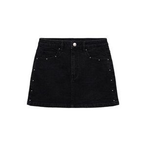 MANGO TEEN Sukňa 'PARTYF'  čierny denim