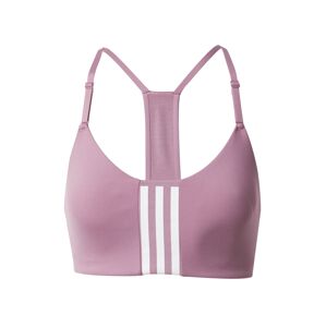 ADIDAS PERFORMANCE Športová podprsenka  staroružová / biela