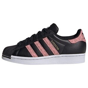 ADIDAS ORIGINALS Tenisky 'Superstar'  ružová / čierna