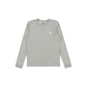 ADIDAS ORIGINALS Tričko 'Long-Sleeve Top'  sivá / biela