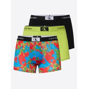 Calvin Klein Underwear Boxerky  nebesky modrá / jablková / červená / čierna