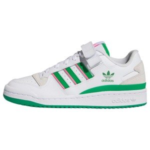 ADIDAS ORIGINALS Nízke tenisky 'Forum'  zelená / ružová / biela / biela ako vlna