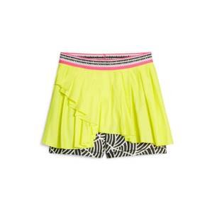 PUMA Športová sukňa  neónovo žltá / svetloružová / čierna / biela
