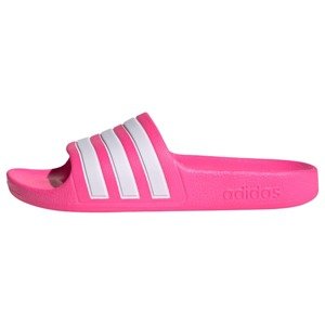 ADIDAS SPORTSWEAR Plážové / kúpacie topánky 'Adilette Aqua'  purpurová / biela