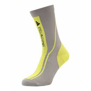 ADIDAS BY STELLA MCCARTNEY Ponožky  žltá / sivobéžová / čierna