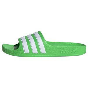 ADIDAS SPORTSWEAR Plážové / kúpacie topánky 'Aqua'  svetlozelená / biela