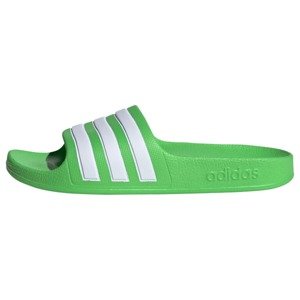 ADIDAS SPORTSWEAR Plážové / kúpacie topánky 'Adilette Aqua'  svetlozelená / biela