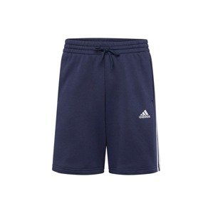 ADIDAS SPORTSWEAR Športové nohavice 'Essentials'  námornícka modrá / biela