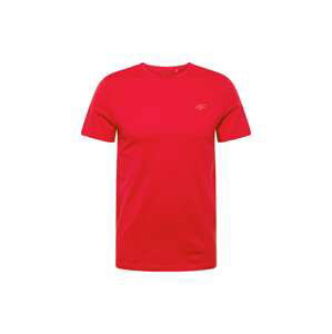 4F Funkčné tričko  červená / pastelovo červená