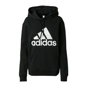 ADIDAS SPORTSWEAR Športová mikina 'Essentials'  čierna / biela