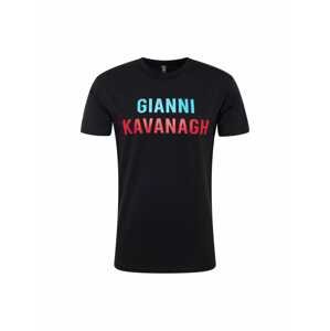 Gianni Kavanagh Tričko  vodová / červená / čierna
