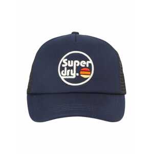 Superdry Čiapka  námornícka modrá / žltá / červená / biela