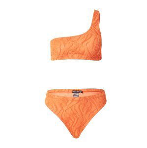 Nasty Gal Bikiny  oranžová / tmavooranžová