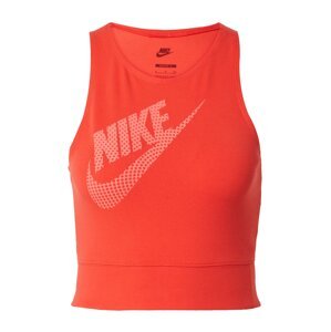 Nike Sportswear Top  červená / pastelovo červená