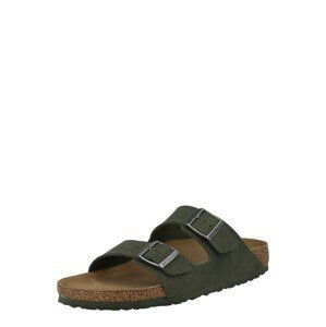 BIRKENSTOCK Šľapky  tmavozelená