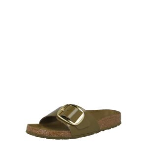 BIRKENSTOCK Šľapky  zlatá / olivová