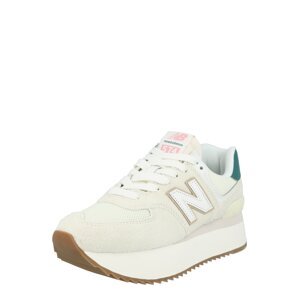 new balance Nízke tenisky '574'  svetlosivá / smaragdová / biela