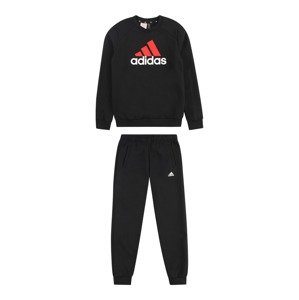 ADIDAS SPORTSWEAR Tréningový komplet 'Essentials'  červená / čierna / biela