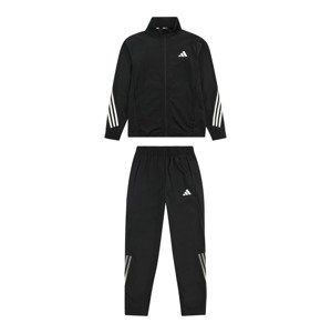 ADIDAS PERFORMANCE Joggingová súprava 'Train Icons Aeroready 3-Stripes'  čierna / biela