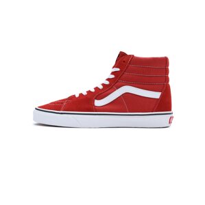 VANS Členkové tenisky 'SK8-HI'  červená / biela