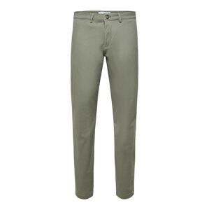 SELECTED HOMME Chino nohavice 'Miles Flex'  kaki