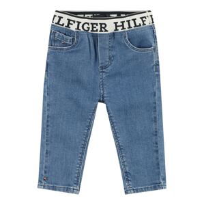 TOMMY HILFIGER Džínsy  modrá denim / čierna / biela