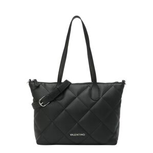 VALENTINO Shopper  čierna / strieborná