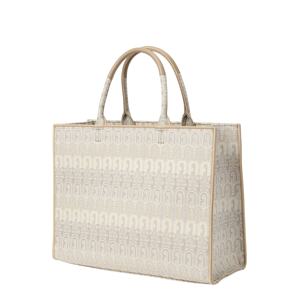 FURLA Shopper  svetlobéžová / tmavobéžová / tmavošedá / biela