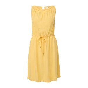 QS Letné šaty  citrónová