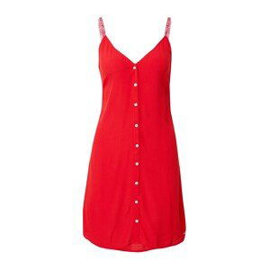 Tommy Jeans Letné šaty  červená