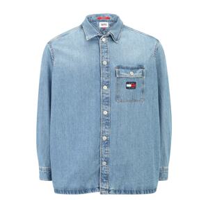 Tommy Jeans Plus Košeľa 'Classic'  svetlomodrá / tmavomodrá / červená / biela