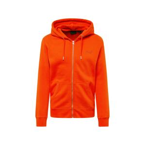 Superdry Tepláková bunda 'Essential'  oranžová