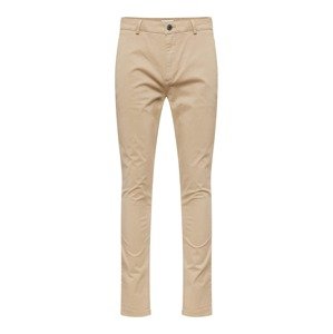 TOPMAN Chino nohavice  béžová