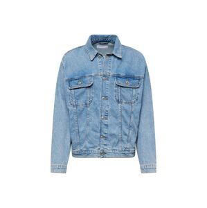 TOPMAN Prechodná bunda  modrá denim