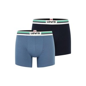 LEVI'S Boxerky  námornícka modrá / svetlomodrá / trávovo zelená / biela