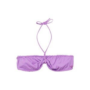 Pull&Bear Bikinový top  orchideová