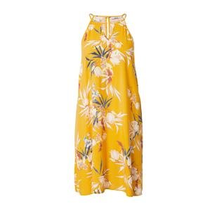 ONLY Letné šaty 'NOVA'  zlatá žltá / zmiešané farby