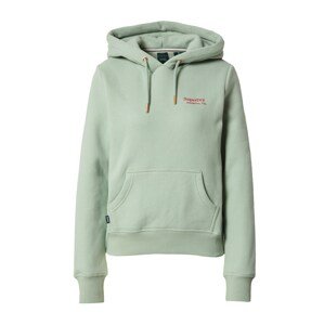 Superdry Mikina 'Essential'  zlatá / mätová / svetloružová